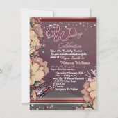 Elegant Wedding Invitation 招待状 (正面)