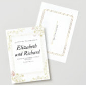 Elegant Wedding Invitation 招待状