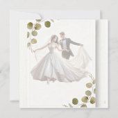 Elegant Wedding Invitation – Minimalist Romantic D カード (裏面)