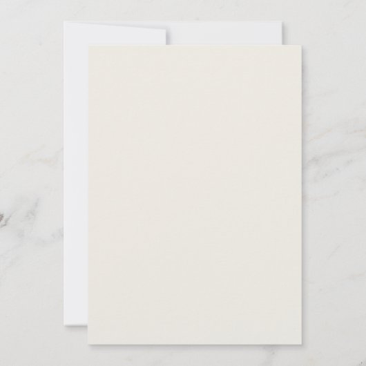 Elegant Wedding Invitation | Modern Script Design 招待状 (裏面)