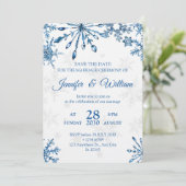 Elegant  Wedding Invitation - Stylish weeding card 招待状 (スタンド正面)
