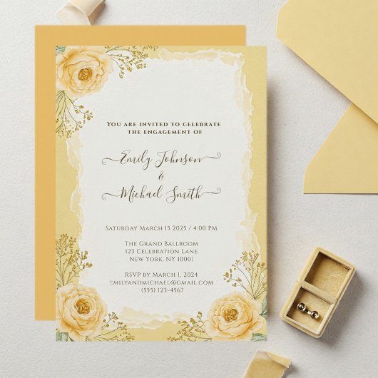 Elegant wedding invitation template, classic シーズンカード