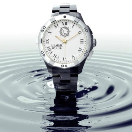 Elegant Wedding Monogram Custom Gift for Couples 腕時計