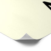 Elegant Wedding Photo Floral Heart Poster - "A Lif ポスター (角)