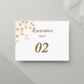 Elegant wedding placeholder プレイスカード
