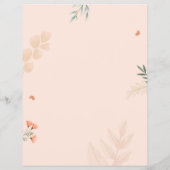 Elegant Wedding Planner Flyer | Modern Floral Desi チラシ (裏面)
