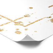 Elegant Wedding Red Rose ポスター (角)