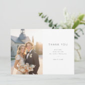Elegant Wedding Thank You Card サンキューカード (スタンド正面)