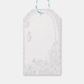Elegant Whimsical Garden Door Wedding ギフトタグ (裏面)