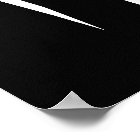 Elegant White Gay Wedding Seating Chart ポスター (角)