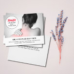 Elegant White Grey Photo Massage Therapist Flyer チラシ<br><div class="desc">Elegant flyer, coupon design template with a professional studio photo. Perfect marketing tool for your customers. This flyer is fully customizable, you can add your personal details to it easily. If you need any help to customize it, please contact us. You can match this product with business cards from our...</div>
