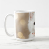 Elegant White Kitten Boutique コーヒーマグカップ (左)