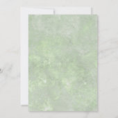 Elegant White Lily Ramadan Iftar Dinner Invitation 招待状 (裏面)