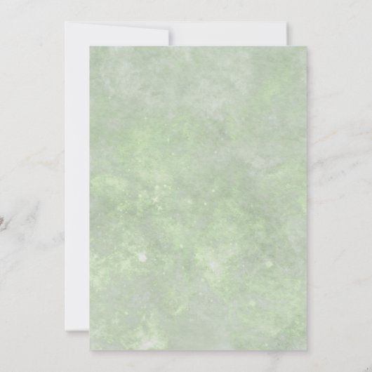 Elegant White Lily Ramadan Iftar Dinner Invitation 招待状 (裏面)