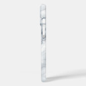 Elegant White Marble Case - Classic Carrara Stone Case-Mate iPhoneケース (裏面 / 左)