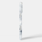 Elegant White Marble Case - Classic Carrara Stone Case-Mate iPhoneケース (裏面 / 右)