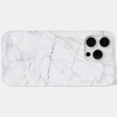Elegant White Marble Case-Mate iPhoneケース (裏面 (横))