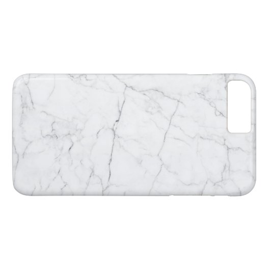 Elegant White Marble  Case-Mate iPhoneケース (裏面(横))