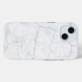 Elegant White Marble  Case-Mate iPhoneケース (裏面 (横))
