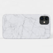 Elegant White Marble Case-Mate iPhoneケース (裏面(横))