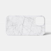 Elegant White Marble iPhoneケース (裏面横)