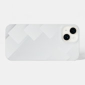 Elegant White Marble  iPhoneケース (裏面横)