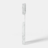 Elegant White Marble iPhoneケース (右側面)