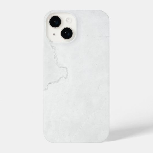 Elegant White Marble iPhoneケース (裏面)
