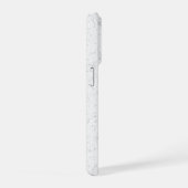 Elegant White Marble  iPhoneケース (右側面)