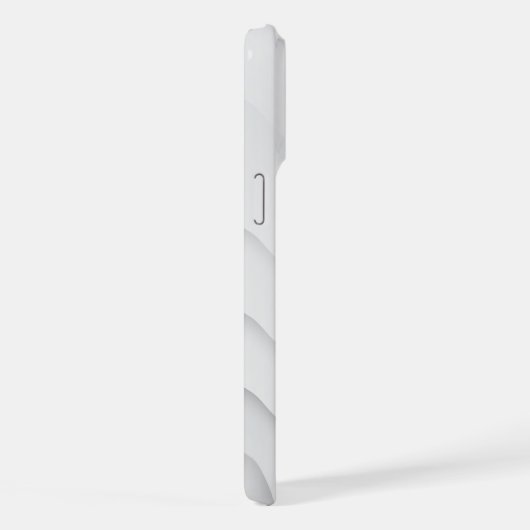 Elegant White Marble iPhoneケース (右側面)