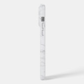 Elegant White Marble iPhoneケース (左側面)