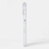 Elegant White Marble iPhoneケース (左側面)