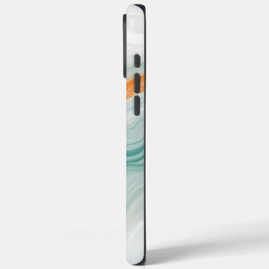 Elegant White Marble Pattern Case-Mate iPhoneケース (裏面 / 左)