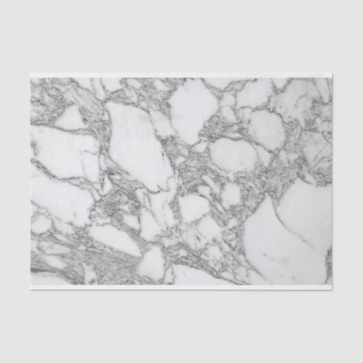 Elegant white marble stone decoupage crafts & gif 薄葉紙 (正面)