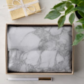 Elegant white marble stone decoupage crafts & gif 薄葉紙 (ギフト)