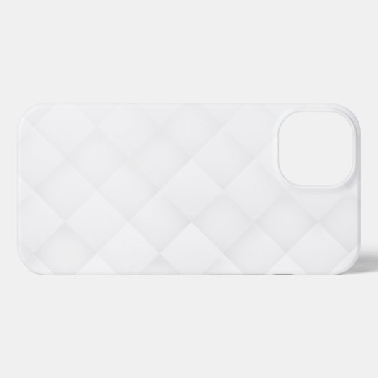 Elegant White Pattern  iPhoneケース (裏面横)