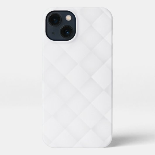 Elegant White Pattern  iPhoneケース (裏面)