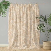 Elegant White Rose Floral フリースブランケット