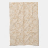 Elegant White Rose Flower Kitchen Towel キッチンタオル (縦)