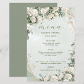 Elegant White Rosese Wedding (正面/裏面)