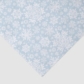 Elegant White Snowflake (Frost Blue) 薄葉紙 (詳細)