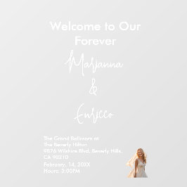 Elegant White Weddings Celebrating Love Romance ウィンドウサイン