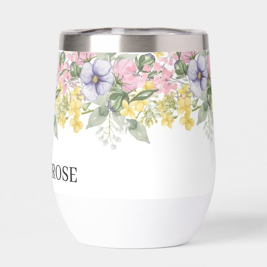 Elegant Wildflower Floral Wedding (背面)