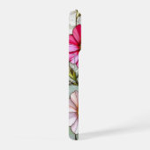 Elegant Wildflower iPhone Cover with Stained Glass iPhoneケース (右側面)