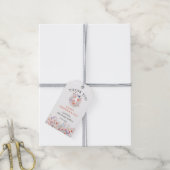 Elegant Wildflowers Mother's Day Thank you ギフトタグ (より糸付き)