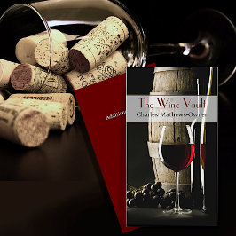 Elegant Wine Theme Custom Business Card 名刺