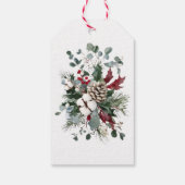 Elegant Winter Holiday Gift Tags ギフトタグ (裏面)