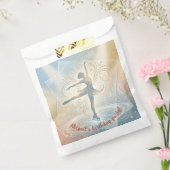 Elegant Winter Ice Skating Birthday  フェイバーバッグ (封をした状態)