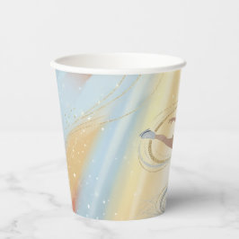 Elegant Winter Ice Skating Birthday Invitation  紙コップ