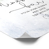 Elegant winter Mimosa bar ポスター (角)